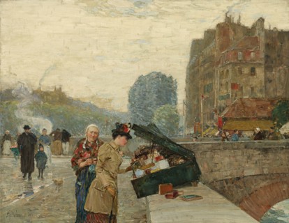 Quai Saint-Michel, 1888.
