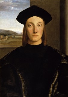 Portrait of Guidobaldo da Montefeltro (1472-1508), Duke of Urbino , ca 1506.