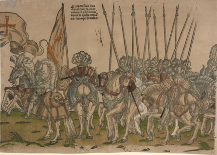 Ceremonial Procession in Bologna on 5 November 1529, on the Occasion of Charles V's Coronation by Po