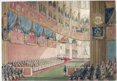 The Coronation Ceremony. The offerings, 1804.