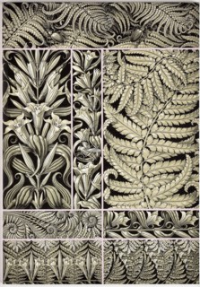 The plant ornaments, c. 1890.