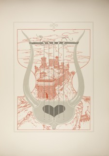 Illustration The Nibelungs, 1898-1901.
