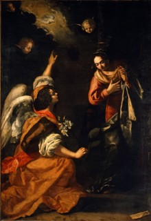 The Annunciation.