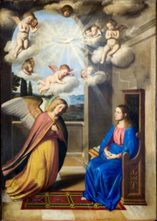The Annunciation.