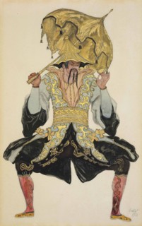 Costume design for the ballet Sleeping Beauty by P. Tchaikovsky, 1921.