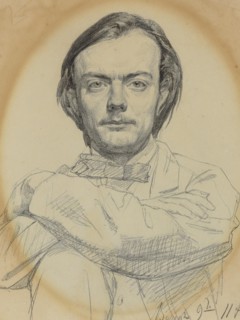 Portrait of Nikolai Murashko (1844-1909), 1866.