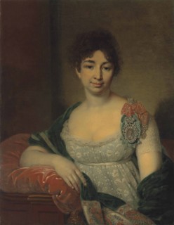 Portrait of Princess Ekaterina Nikolaevna Lopukhina, née Shetneva (1763-1839), 1805.