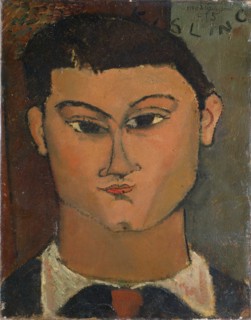 Portrait of the Painter Moise Kisling (1891-1953) , 1915.