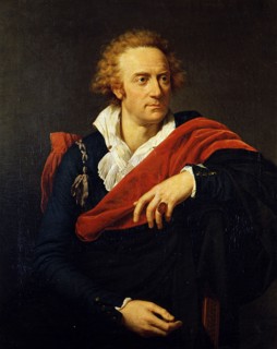 Portrait of the poet Count Vittorio Alfieri (1749-1803) , 1793.