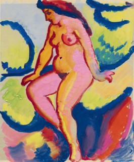 Seated Nude II, 1912.