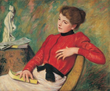 Riflessione, c. 1895.