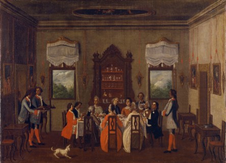 Breakfast in the villa, Between 1760 and 1799.