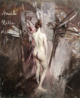 Nude from behind, 1895.