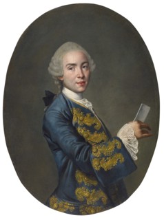 Portrait of a young man, ca 1760.