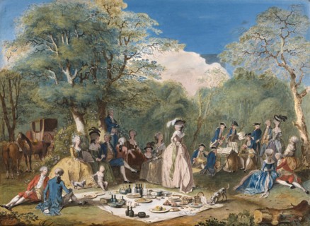 The hunt lunch.