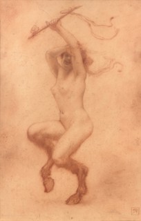 Satyress (A female faun).