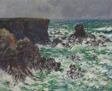 Port-Coton, Rochers du Lion (Lion Rock), 1886.