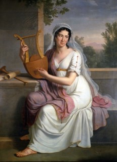 Portrait of the opera singer Isabella Angela Colbran (1785-1845) , c. 1805-1810.