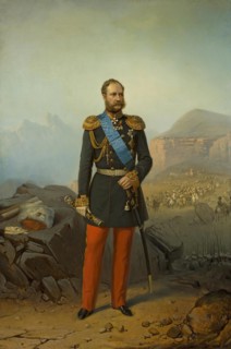 Portrait of Prince Alexander Ivanovich Baryatinsky (1815-1879), 1860s-1870s.