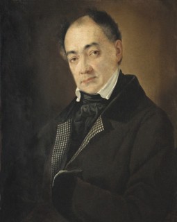 Portrait of the composer Alexey Nikolayevich Verstovsky (1799-1862), 1840s.