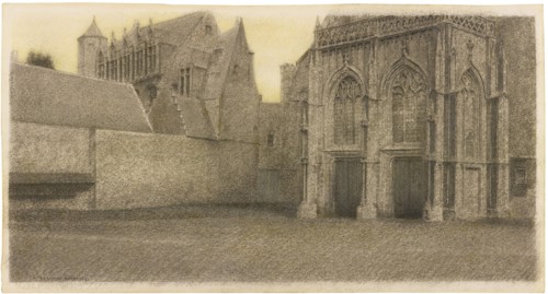 A Bruges. Un Portail, ca 1904.