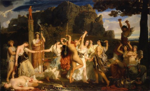 La Danse des bacchantes (The Dance of Bacchantes), 1849.