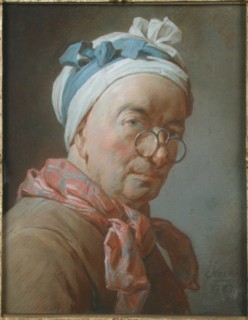 Self-portrait with spectacles, 1773.