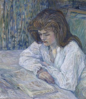 The Reader (La Liseuse) , 1889.