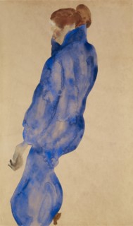 Woman in the blue dress, 1911.