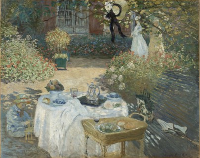 Le Déjeuner (Breakfast), ca 1873.