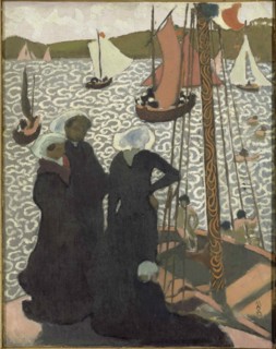 Maurice Denis, Régates à Perros-Guirec, 1892