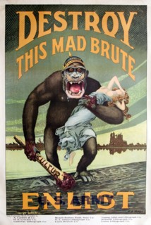 Destroy this mad brute Enlist - U.S. Army, c. 1917.