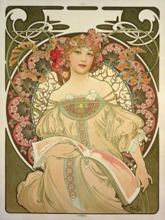 Rêverie (Daydream). Zodiac, 1898.