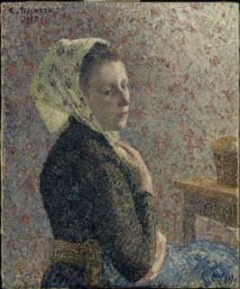 Femme au fichu vert (Woman with green scarf) , 1893.