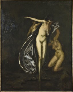 Diana and Actaeon (Artémis surprise au bain par Actéon).