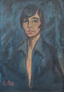 Portrait of Maschka Mueller, before 1925.