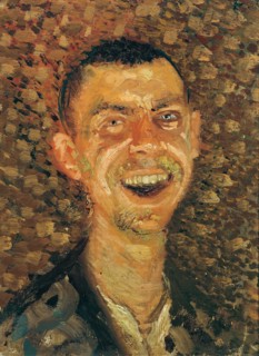 Self-Portrait Laughing, 1907.