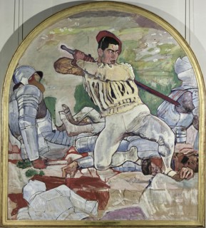 Dietegen Covering the Retreat (The Retreat from Marignano) , 1906-1907.