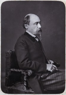 Portrait of the poet Nikolay Alexeyevich Nekrasov (1821-1877), Early 1870s.
