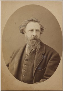 Portrait of the author Count Aleksey Konstantinovich Tolstoy (1817-1875), 1870s.