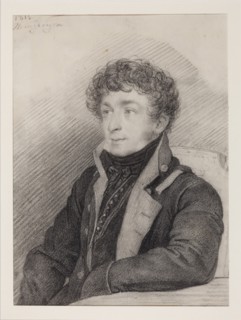 Portrait of the Poet Konstantin Nikolayevich Batyushkov (1787-1855), 1815.