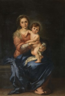 The Virgin and Child, 1650. Creator: Murillo, Bartolomé Estebàn (1617-1682).