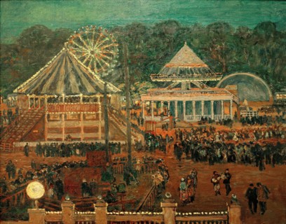 Gorky Central Park of Culture and Leisure, 1933. Creator: Vogeler, Heinrich (1872-1942).