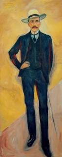 Portrait of Harry Graf Kessler (1868-1937), 1906. Creator: Munch, Edvard (1863-1944).