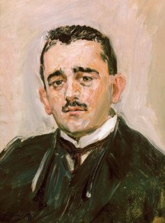 Portrait of Bruno Cassirer (1872-1941), 1911. Creator: Slevogt, Max (1868-1932).