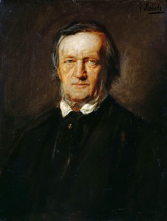Portrait of Richard Wagner (1813-1883). Creator: Lenbach, Franz, von (1836-1904).
