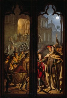 Teutonic Knights as orderlies in Jerusalem, 1824. Creator: Kolbe, Karl Wilhelm, the Younger (1781-1853).