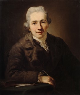The philosopher and writer Johann Jakob Engel (1741-1802), 1773. Creator: Graff, Anton (1736-1813).