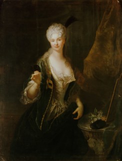 Portrait of Dorothea Luise os Wittenhorst-Sonsfeld (1681-1746). Creator: Pesne, Antoine (1683-1757).