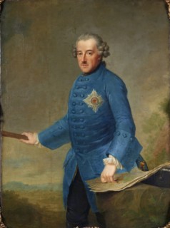 Portrait of Frederick II of Prussia (1712-1786), 1763. Creator: Ziesenis, Johann Georg, the Younger (1716-1776).